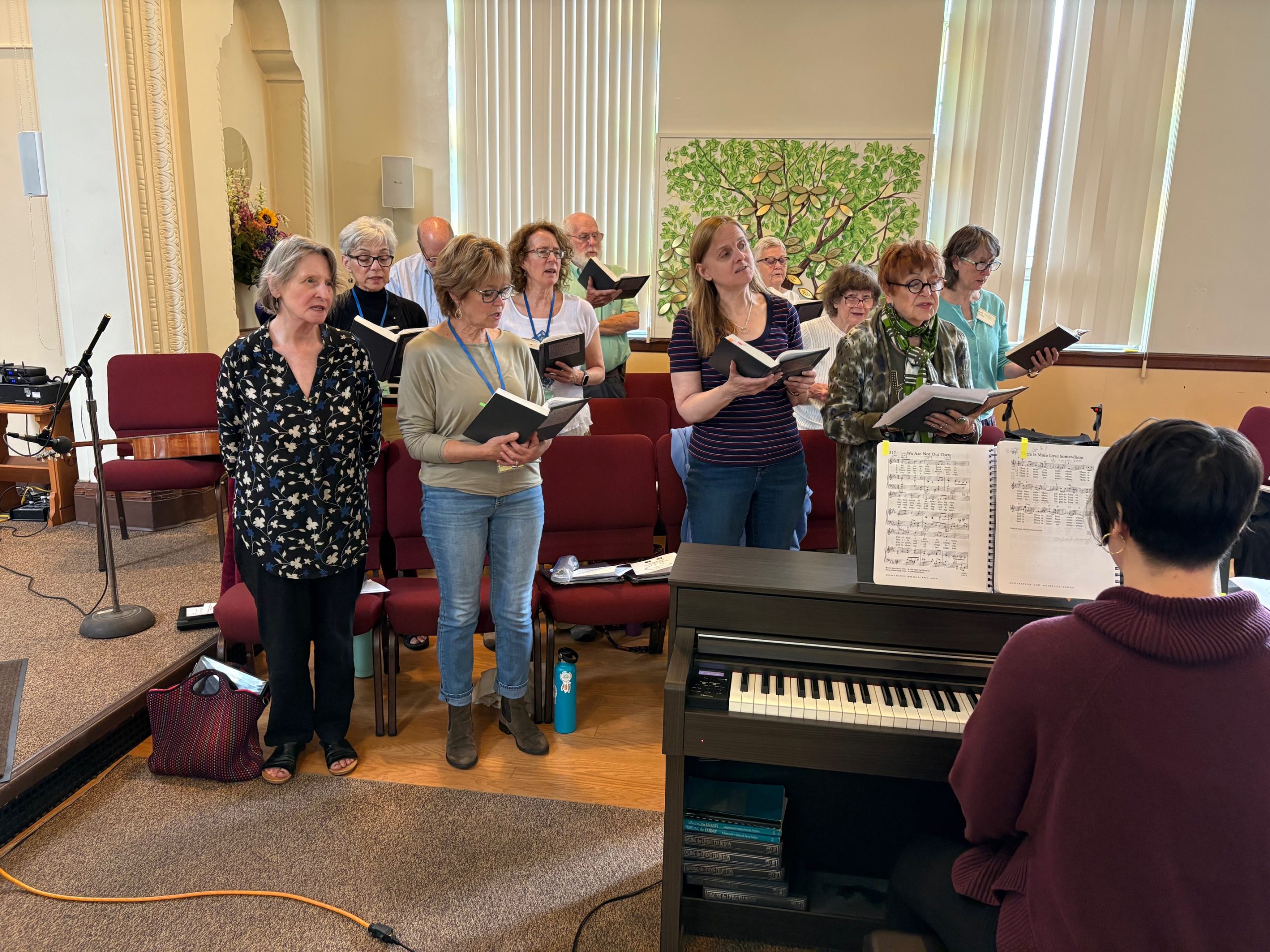 Ami and choir